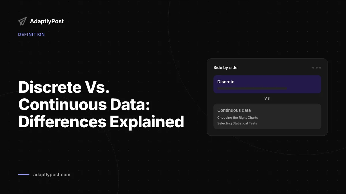 Datos Discretos vs. Continuos: Diferencias Explicadas