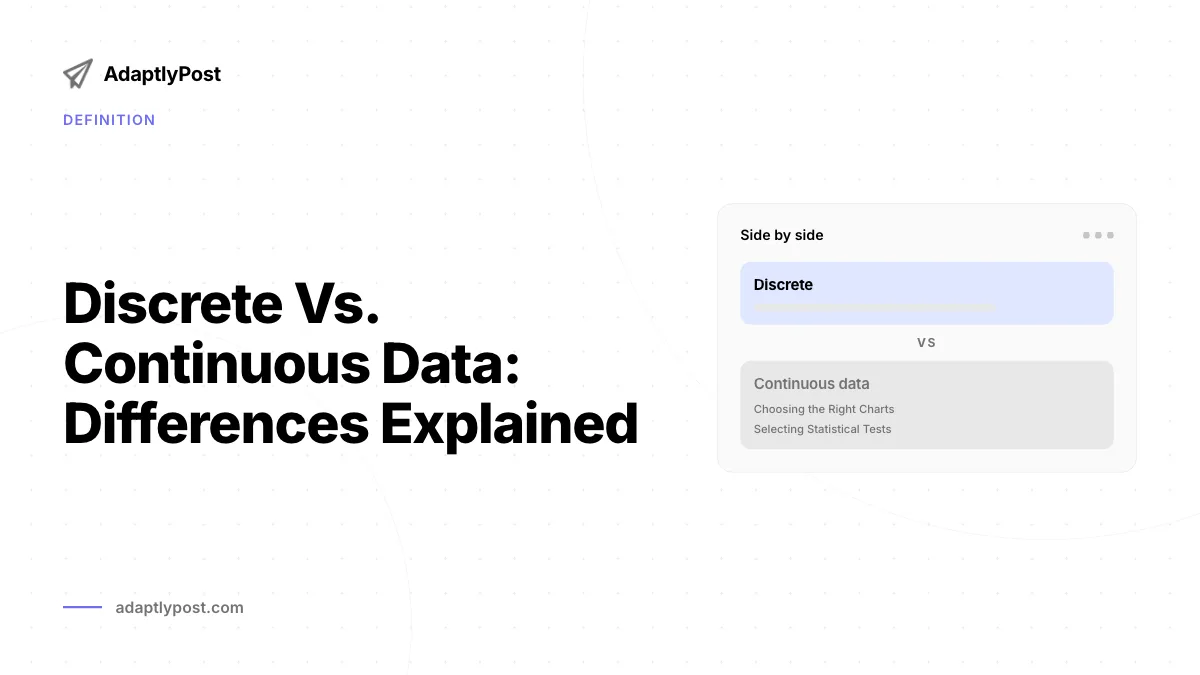 Datos Discretos vs. Continuos: Diferencias Explicadas
