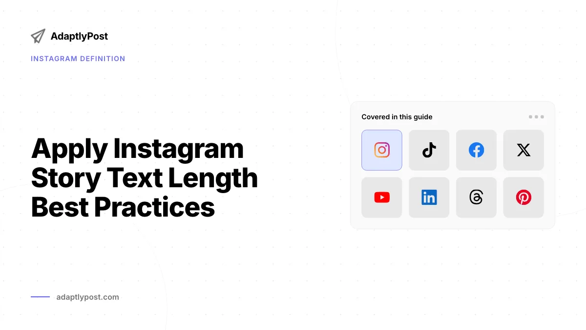 Prüfen Sie Spezifikationen für Instagram Stories