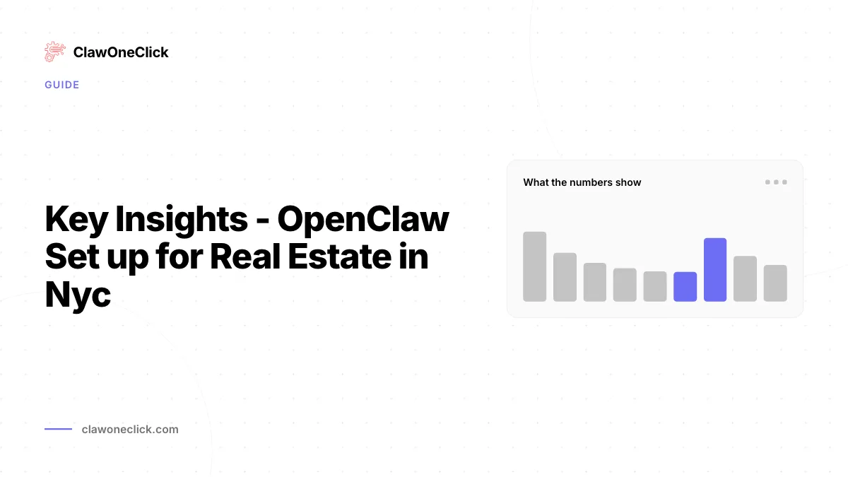 Mise en contexte - Configurer OpenClaw pour l'immobilier