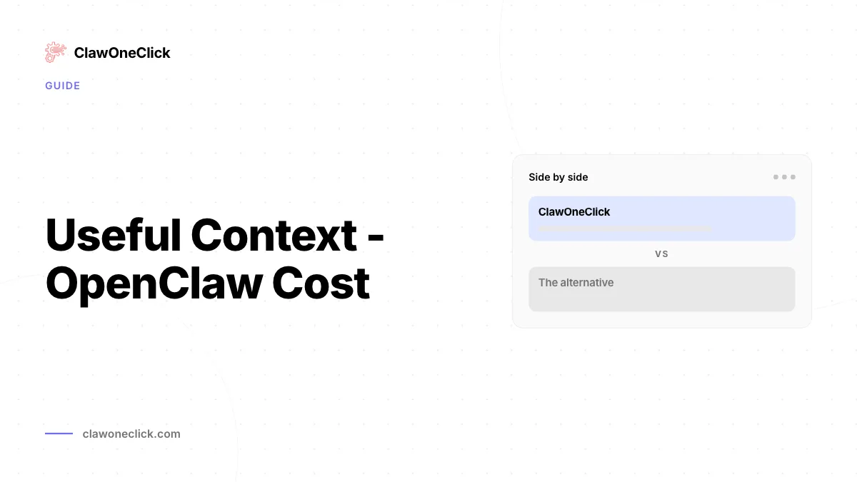 Explication pratique - Coût d'OpenClaw