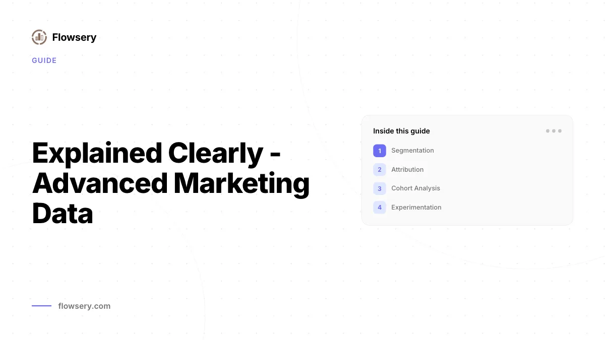 Ein praktischer Leitfaden zu Erweiterte Marketinganalysen