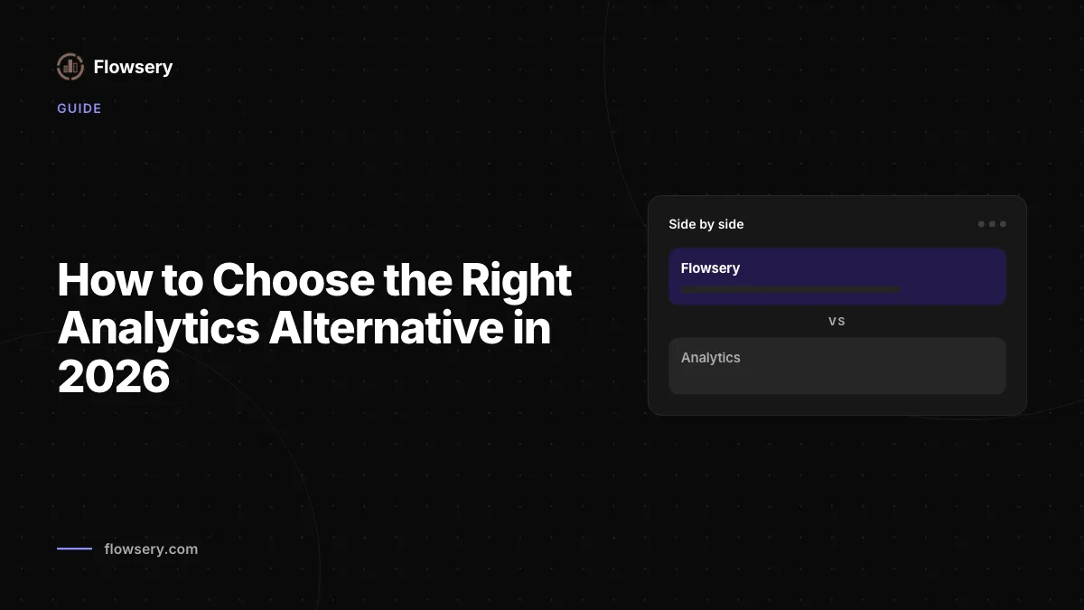 So waehlen Sie die richtige analytics alternative 2026