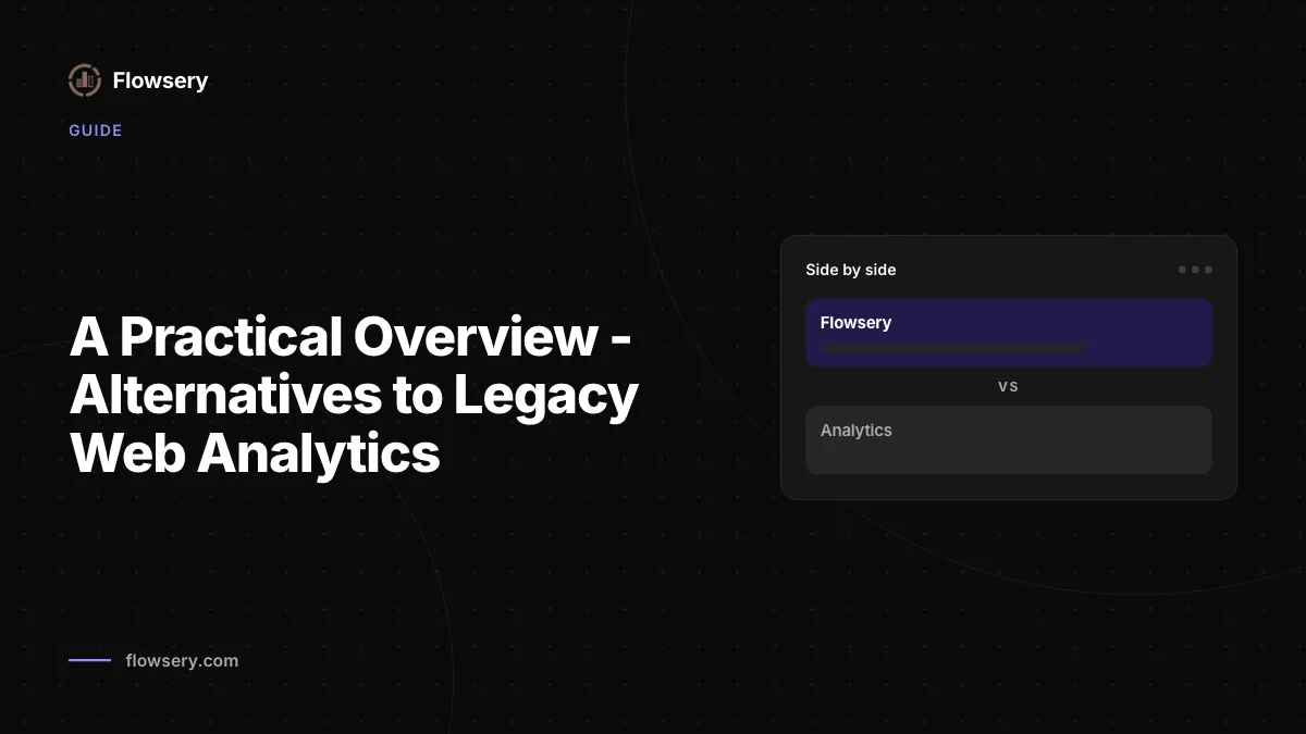 Praxisnah erklärt - Alternativen zu Legacy-Web-Analytics
