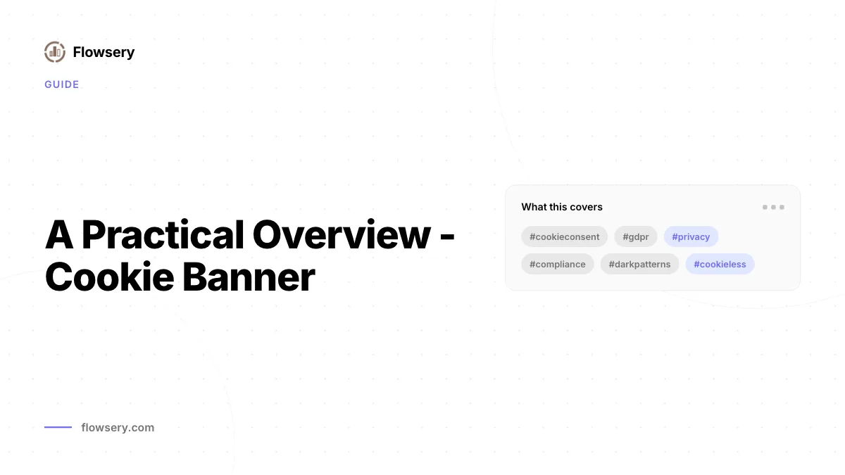 A practical overview - Cookie banner