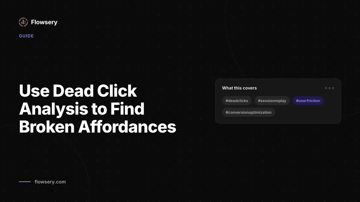 Mit Dead-Click-Analyse defekte Bedienelemente finden