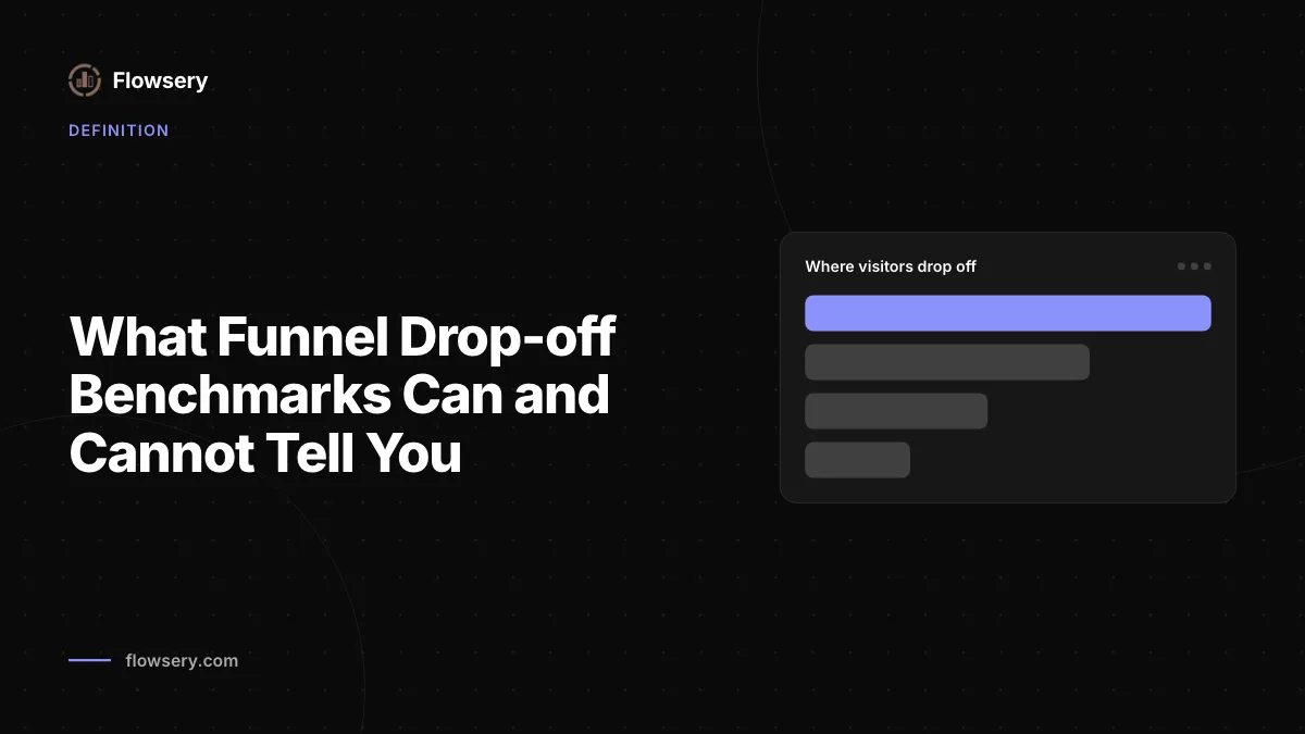 Was Funnel-Drop-off-Benchmarks zeigen und was nicht