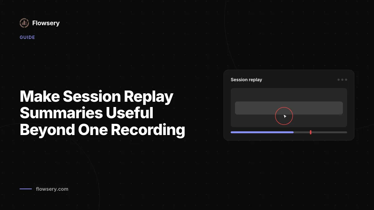 Wichtige Fakten - Session-Replay-Zusammenfassungen