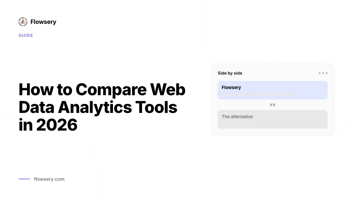 So vergleichen Sie Webdatenanalysetools im Jahr 2026