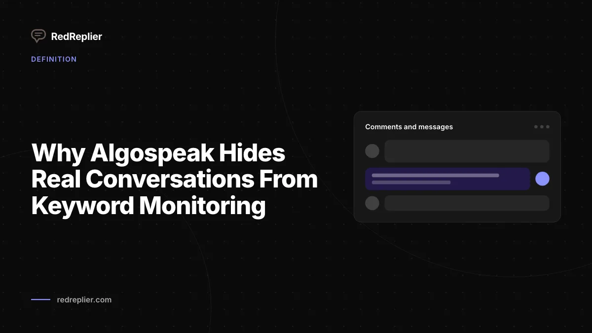Why Algospeak Hides Real Conversations From Keyword Monitoring