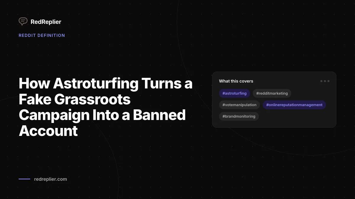 How Astroturfing Turns a Fake Grassroots Campaign Into a Banned Account