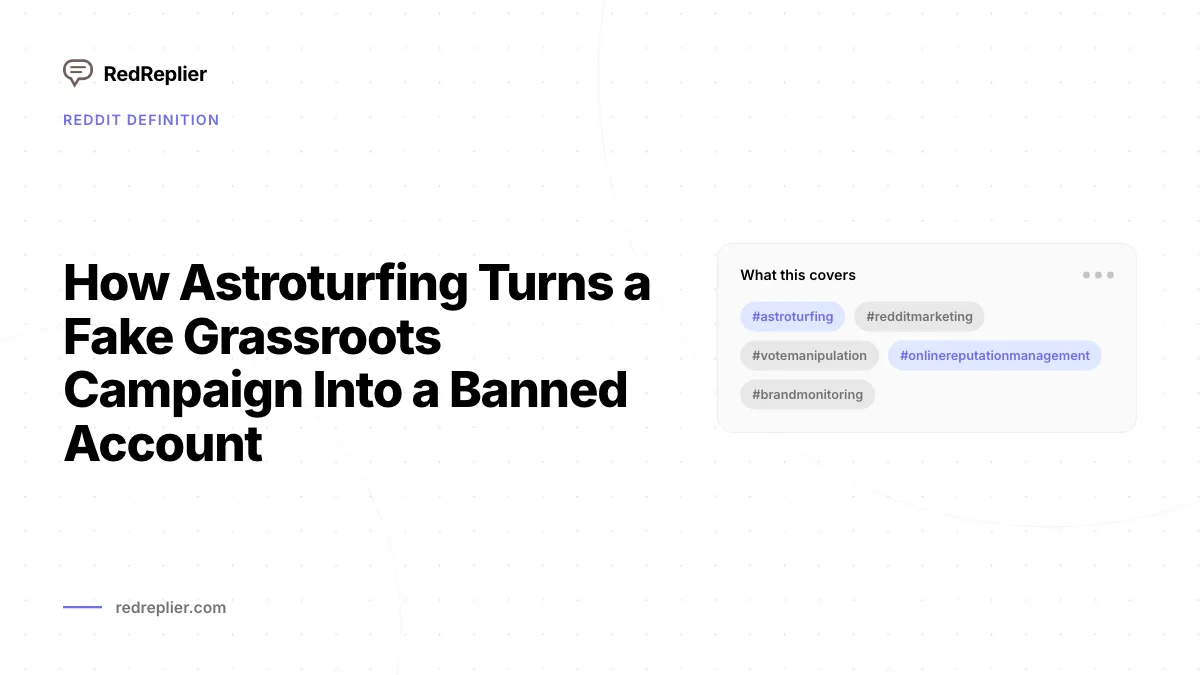 How Astroturfing Turns a Fake Grassroots Campaign Into a Banned Account