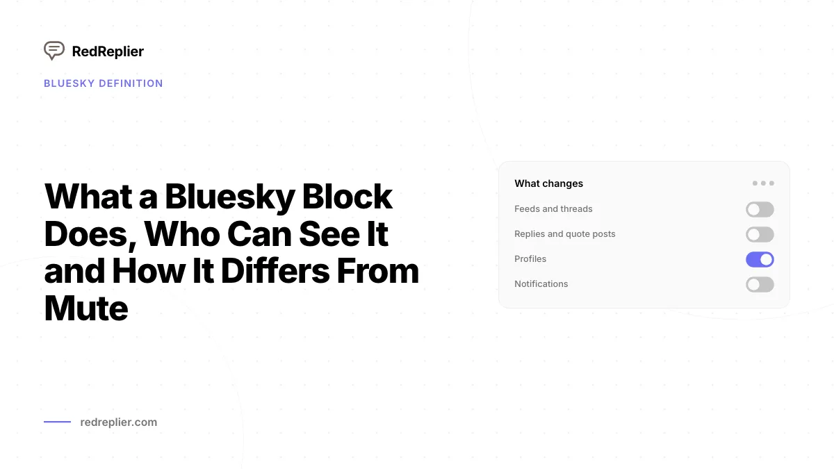 Was ein Block auf Bluesky bewirkt, wer ihn sieht und wie er sich vom Stummschalten unterscheidet