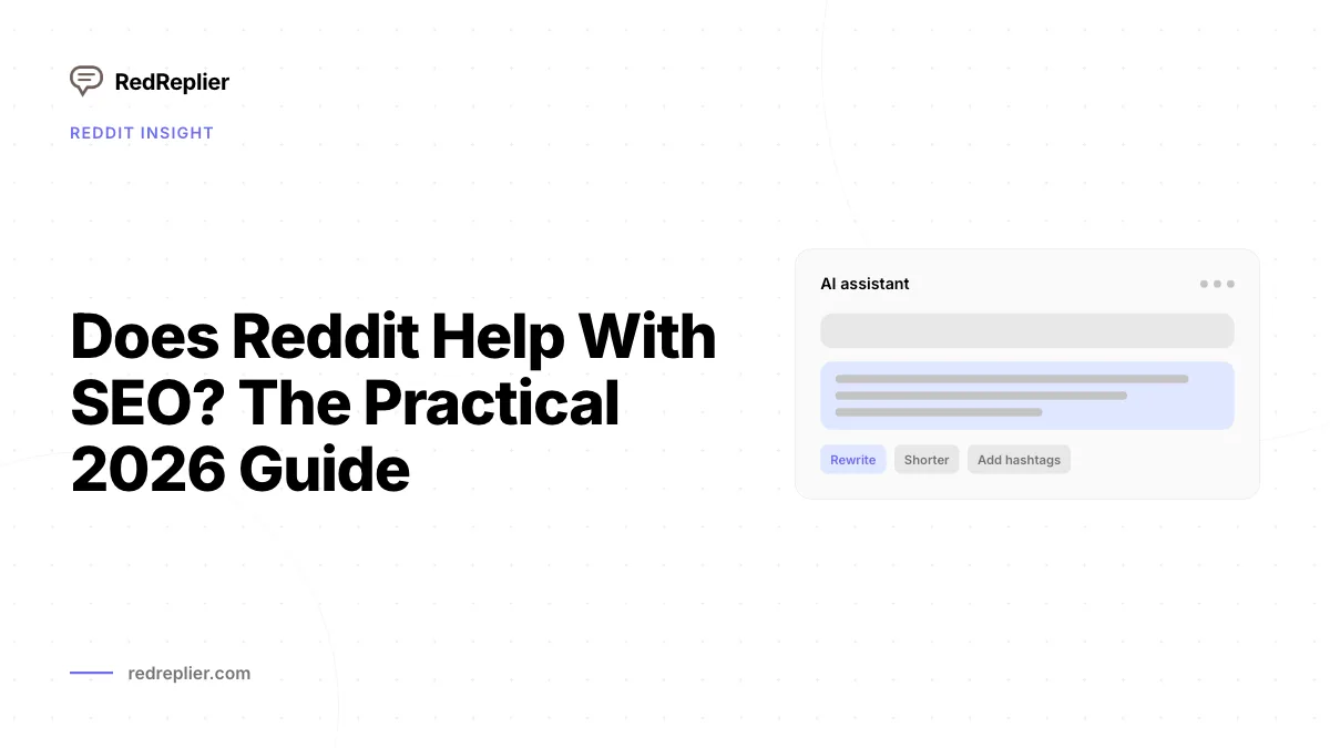O Reddit ajuda com SEO? O Guia Prático 2026