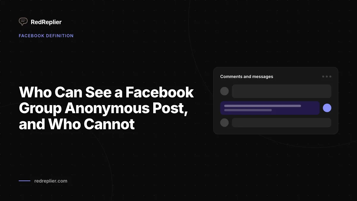 Wer anonyme Posts in Facebook-Gruppen durchschaut und wer nicht