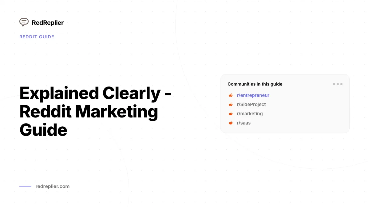 Explicação prática - Guia completo de marketing no Reddit