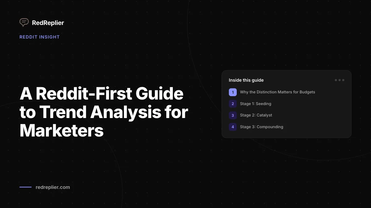 Um primeiro guia do Reddit para análise de tendências para profissionais de marketing