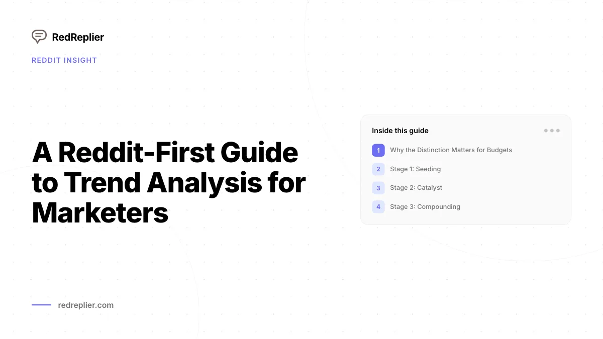 Um primeiro guia do Reddit para análise de tendências para profissionais de marketing